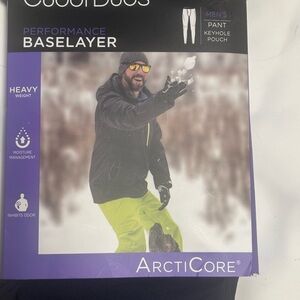 Cuddl Duds Performance Baselayer Men's Pants - Black